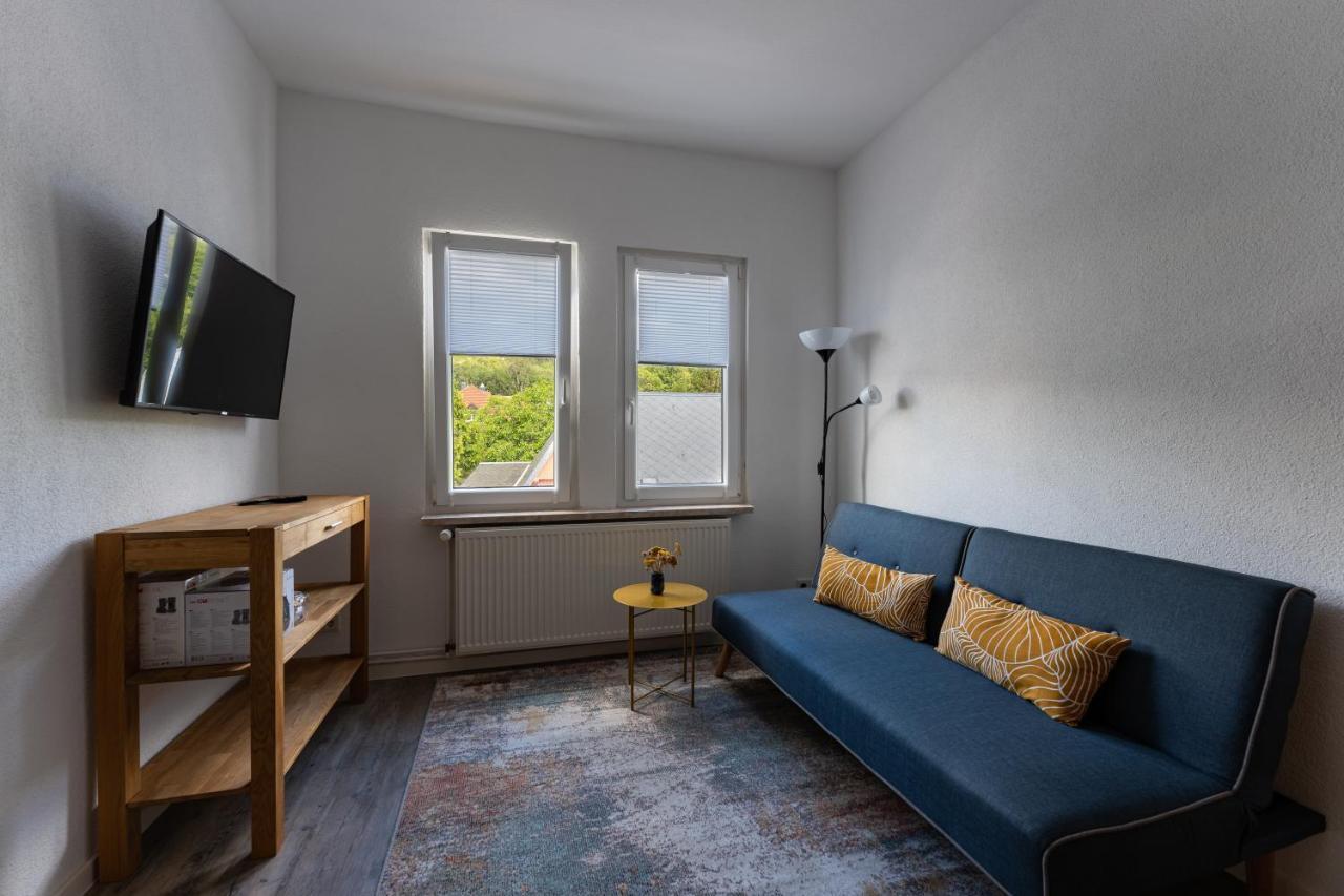 Ferienwohnung Am Steinbach 1 Thale Bagian luar foto